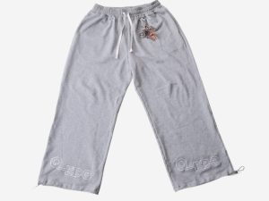 gray pants